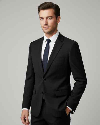 Men's Formal Blazer - Black